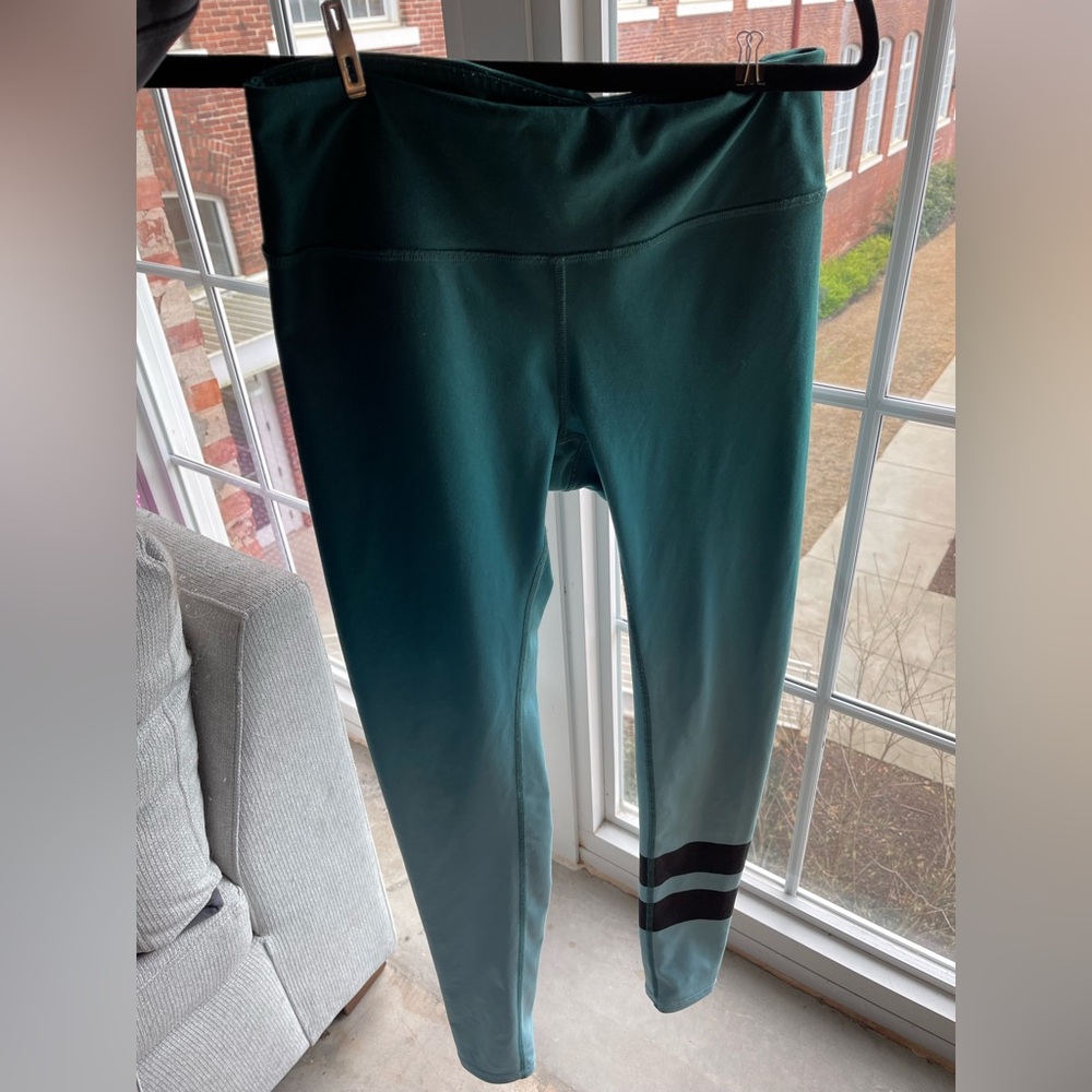 ALO Yoga Green Leggings High Waist Stretch